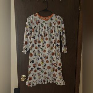 Peanuts Girls Halloween Nightgown size 8
